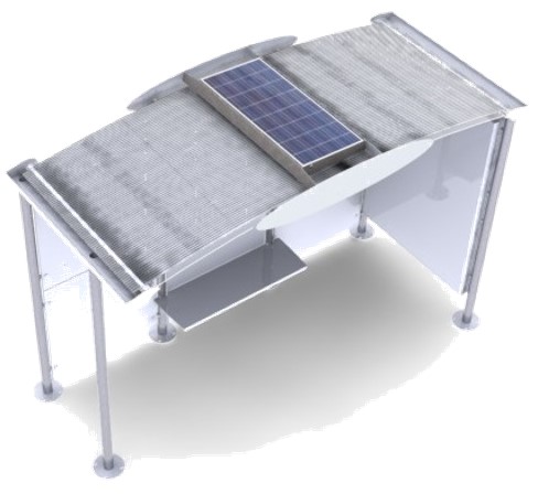 Solution solaire monobloc