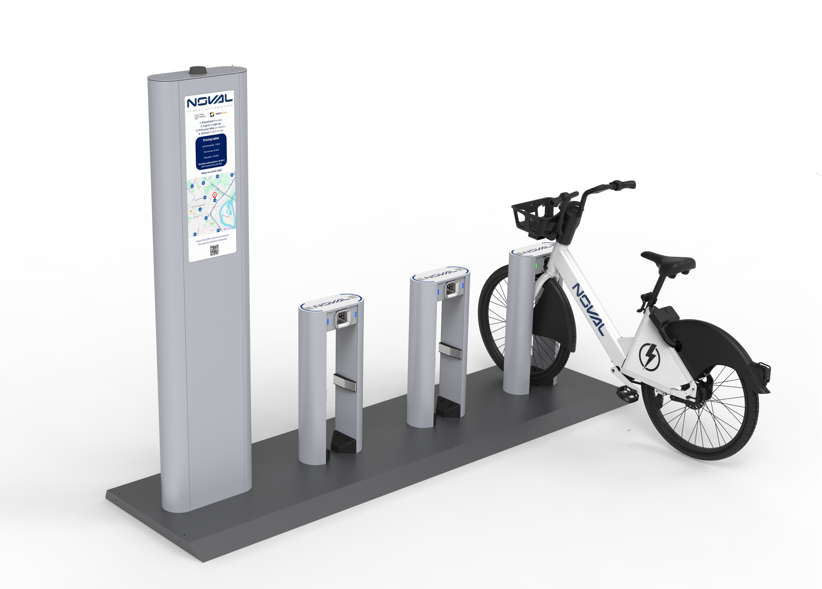 Station vélo libre service