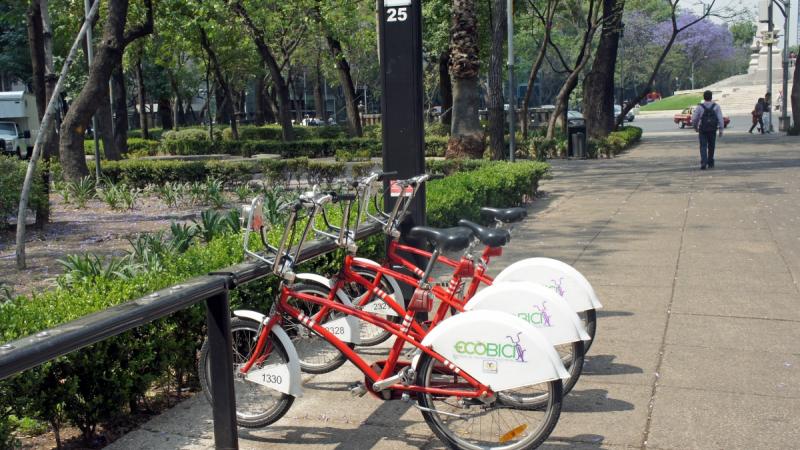 Station de vélo en libre service