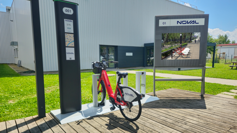 Sation vélo libre service